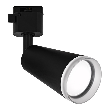 Reflektor szynowy czarny GU10 lampa na szynoprzewód