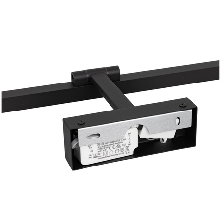 Kinkiet łazienkowy Lampa nad lustro 60cm czarny z REGULACJĄ