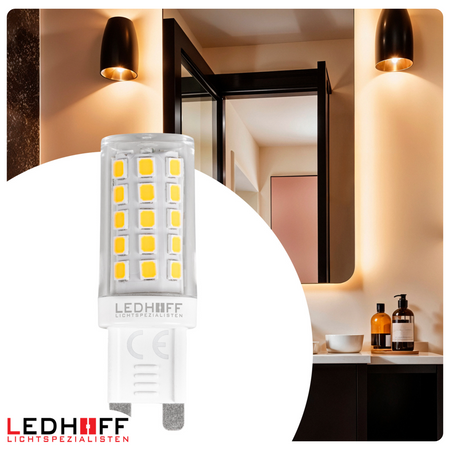 Żarówka LED G9 4W 400lm 3000K barwa ciepła