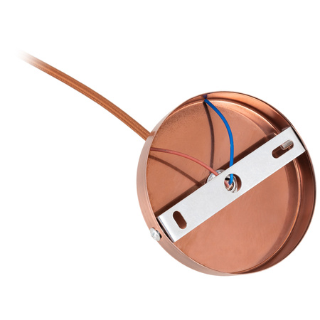 Lampa wisząca Oprawka dekoracyjna E27 MIEDZIANA