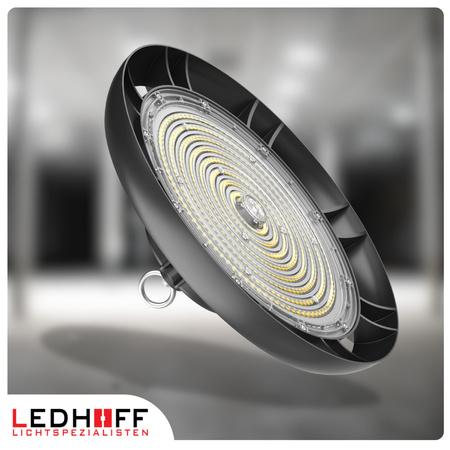 Lampa przemysłowa LED HighBay UFO 240W 200W 150W 3 moce światła na magazyn halę