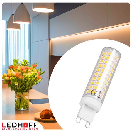 Żarówka LED G9 7W 1000lm 3000K barwa ciepła