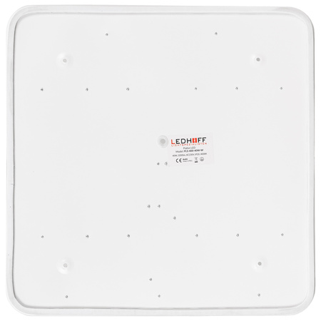 Plafon sufitowy LED biały 40x40cm
