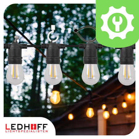 Girlanda ogrodowa świetlna SMART 11m + 18x żarówka LED TUYA