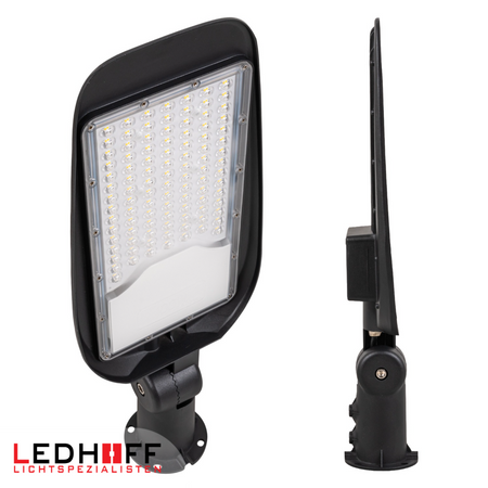 Lampa uliczna LED 100W 13000lm na parking regulowany uchwyt