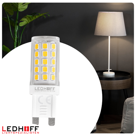 Żarówka LED G9 4W 400lm 4000K barwa neutralna