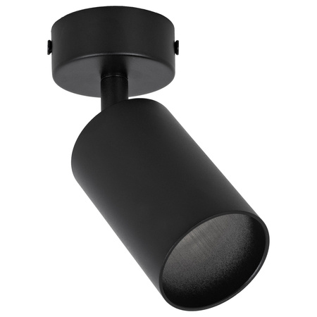 Kinkiet sufitowy pojedynczy Spot GU10 czarny