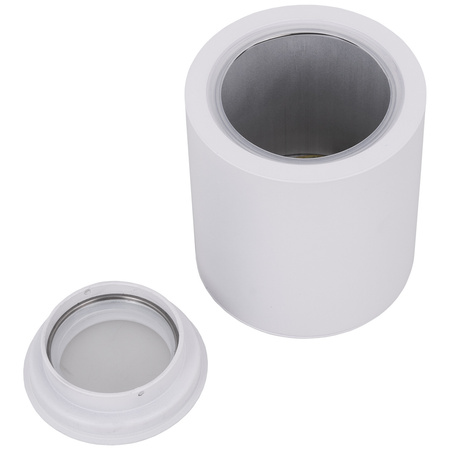 Oprawa natynkowa Tuba LED GU10 do łazienki biała