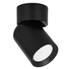 Kinkiet sufitowy pojedynczy Spot GU10 czarny