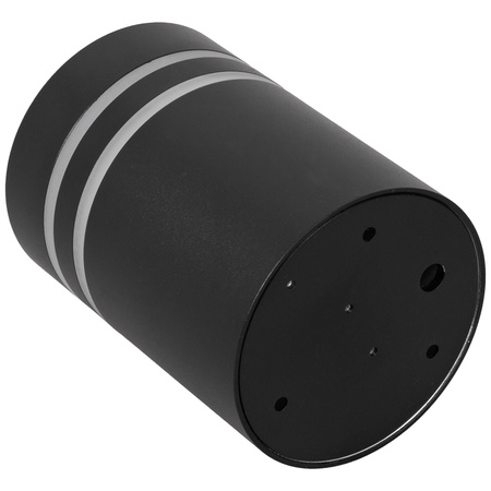 Oprawa sufitowa natynkowa Tuba LED GU10 okrągła czarna