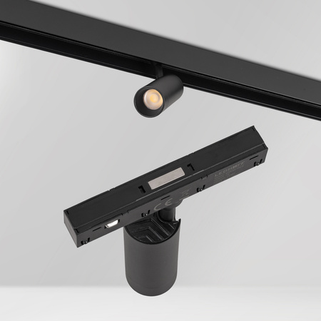 Lampa LED Reflektor punktowy SPOT 7W system szynowy magnetyczny 3 BARWY CCT