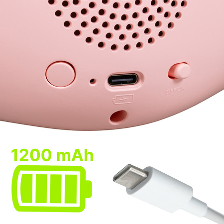 Lampka nocna LED dla dzieci KRÓLIK ciepłe światło Bezprzewodowa