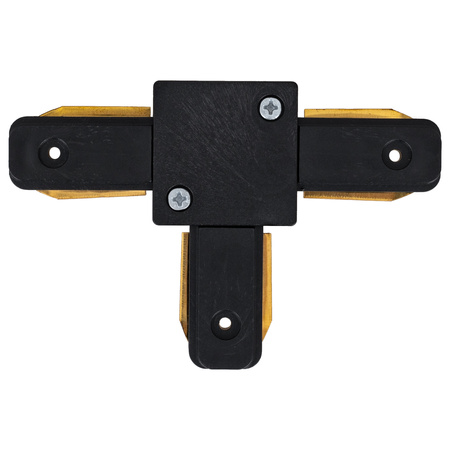 Łącznik trójnik do szynoprzewodu typ T czarny