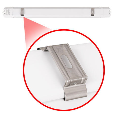 Oprawa hermetyczna LED 120cm 40W neutralne światło MOCNA