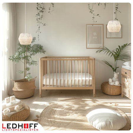 Lampa wisząca kula biała papierowa E27 do pokoju dziecka ZWIERZĘTA