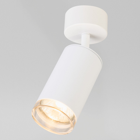 Kinkiet sufitowy pojedynczy SPOT GU10 biały wodoodporny