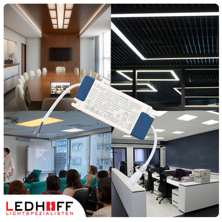 Zasilacz LED DRIVER do paneli opraw plafonów kasetonów 40W 1000mA IP20