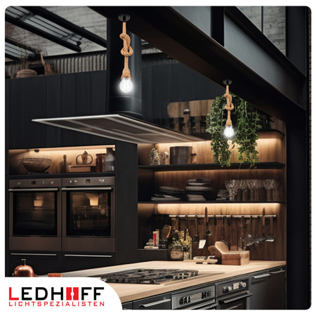 Żarówka LED E27 filamentowa 8W 1055lm naturalna biała ozdobna