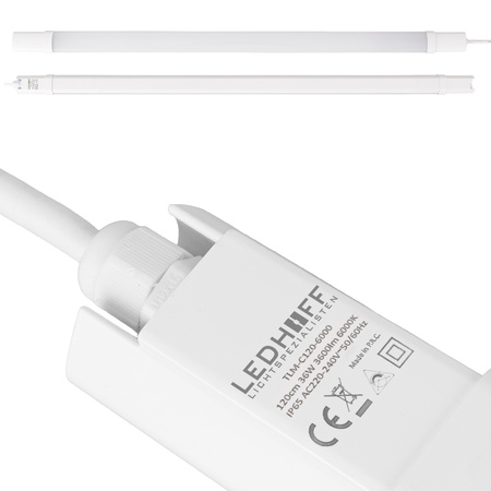 Oprawa hermetyczna LED 120cm 36W zimne światło