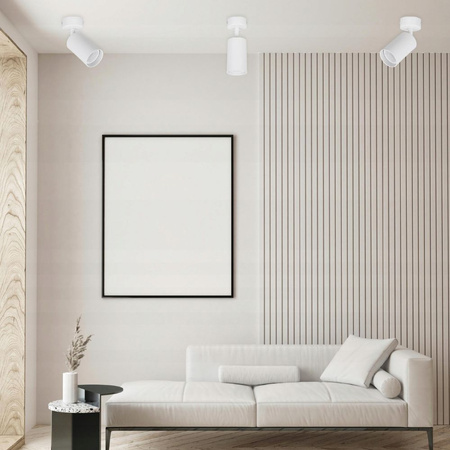 Kinkiet sufitowy pojedynczy Spot GU10 biały