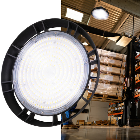 Lampa przemysłowa LED UFO High Bay 200W 34000lm