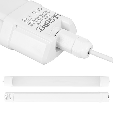 Oprawa hermetyczna LED 120cm 40W neutralne światło MOCNA