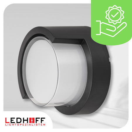 Lampa elewacyjna LED zewnętrzna Kinkiet ścienny okrągły SMART RGB 10W