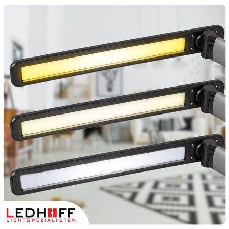 Lampka biurkowa LED czarna 9W