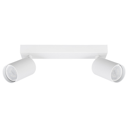 Kinkiet sufitowy podwójny Spot GU10 biały
