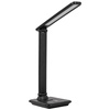 Lampka biurkowa LED czarna 9W z uchwytem na telefon