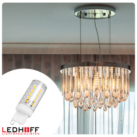 Żarówka LED G9 5W 700lm 3000K barwa ciepła