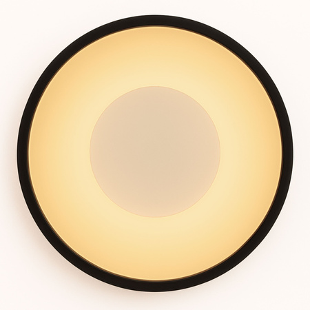 Plafon LED z pilotem Designerska Lampa sufitowa ściemniana 30cm NOVA