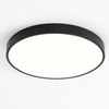 Plafon sufitowy LED czarny 60cm