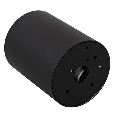 Oprawa sufitowa natynkowa Tuba GU10 okrągła czarna