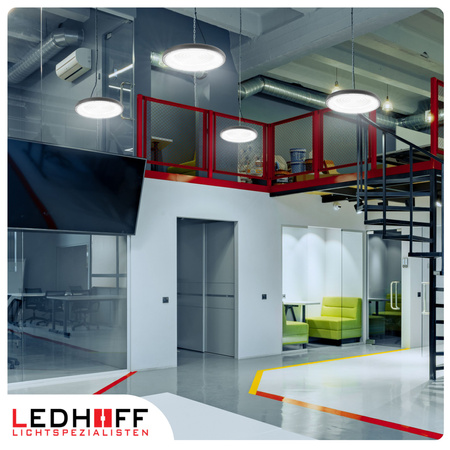 Lampa przemysłowa LED HighBay UFO 100W 3 barwy światła na magazyn halę