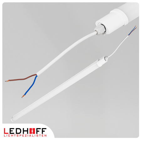 Oprawa hermetyczna LED 60cm 1800lm zmienna barwa światła 3000-6500K + przewód