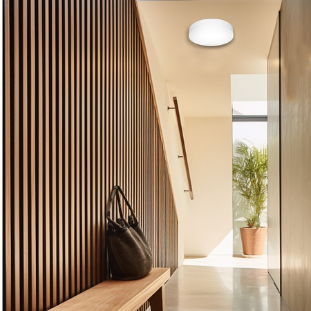 Plafon sufitowy LED biały 30cm - wysoka wydajność świetlna 100lm/W