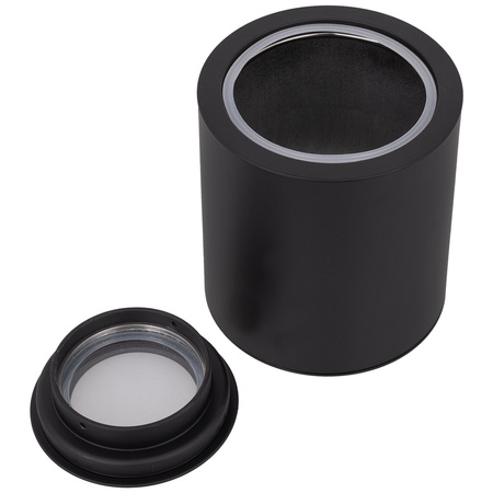 Oprawa natynkowa Tuba LED GU10 do łazienki czarna