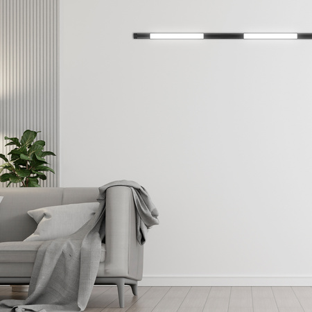 Oświetlenie szynowe magnetyczne ZESTAW listwa 1m + 2x lampa LED