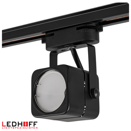 Reflektor szynowy czarny GU10 lampa na szynoprzewód