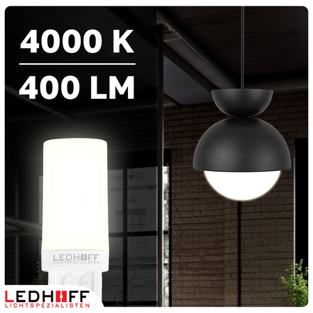 Żarówka LED G9 4W 400lm 4000K barwa neutralna