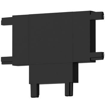 Łącznik typ T do szynoprzewodu oświetlenia magnetycznego trójnik CZARNY