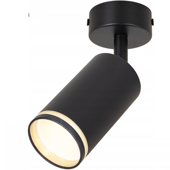 Kinkiet sufitowy pojedynczy Spot GU10 czarny