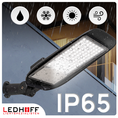 Lampa uliczna LED 100W 13000lm na parking regulowany uchwyt