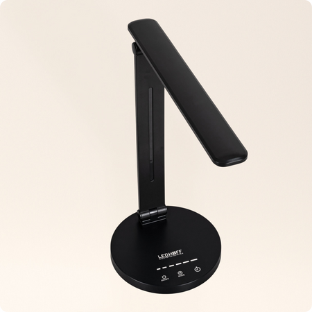 Lampka biurkowa LED czarna 5W + Timer