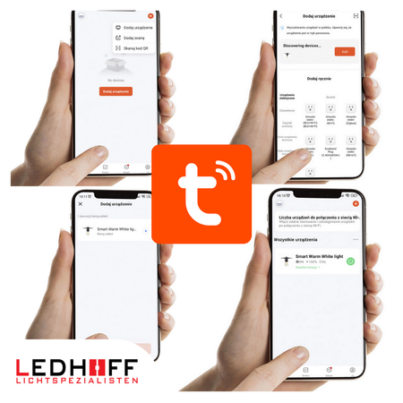 Girlanda ogrodowa świetlna SMART 11m + 18x żarówka wisząca LED TUYA