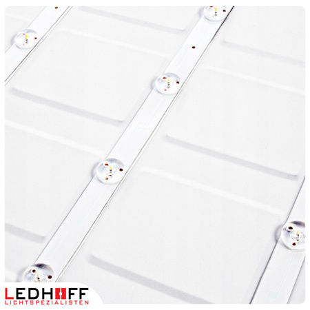 6x Panel podtynkowy LED 60x60cm 40W 4000lm