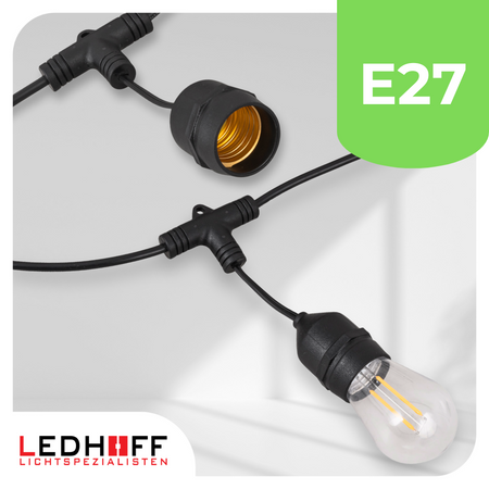 Girlanda ogrodowa świetlna SMART 11m + 18x żarówka wisząca LED TUYA