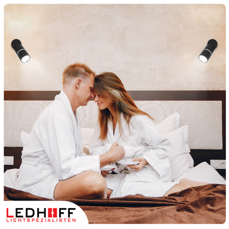 Kinkiet sufitowy pojedynczy SPOT GU10 czarny srebrny