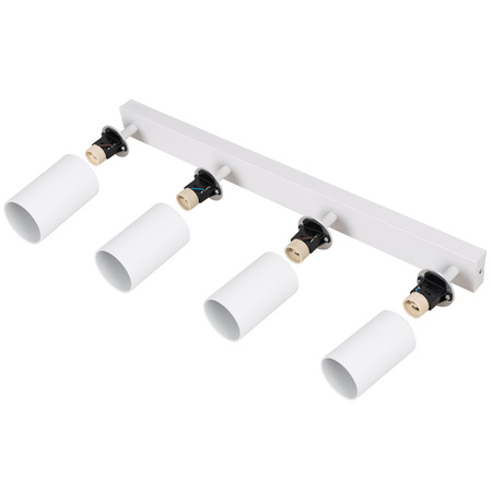Kinkiet sufitowy poczwórny Spot GU10 biały
